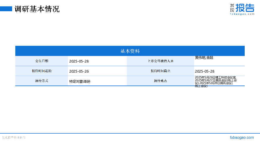 精工科技机构调研纪要